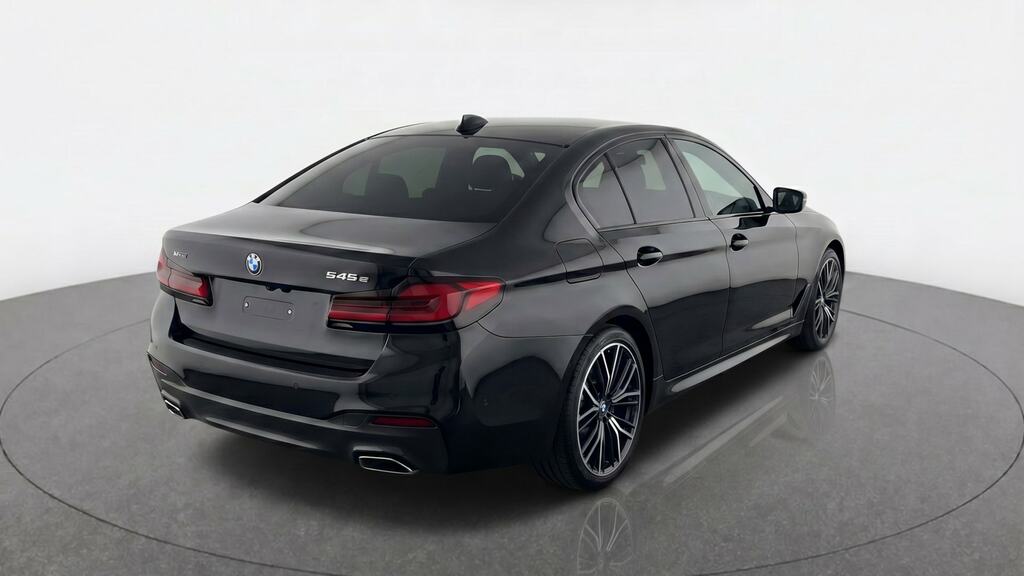 BMW 5 Series 545E Xdrive M Sport DY72XXD Black #4