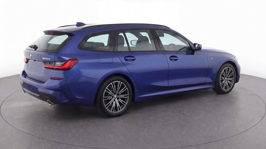 BMW 3 Series 320D Mht M Sport Step BD21FKO Blue #4