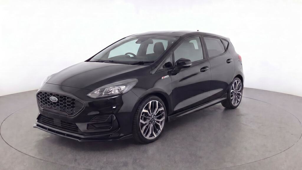 Ford Fiesta 1.0 Ecoboost Hybrid Mhev 125 St-line X Edition OW72WNL Black #2