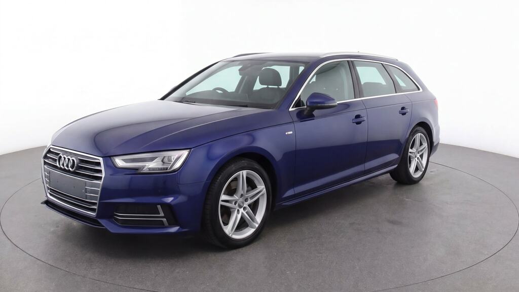 Audi A4 Avant 2.0 Tdi S Line HJ67KXL Blue #2