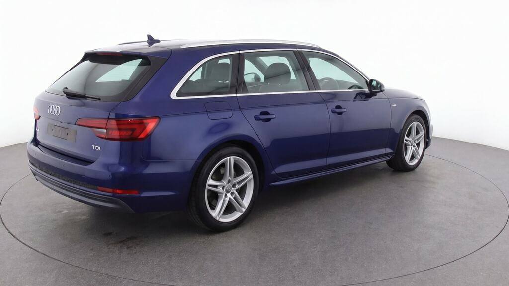 Audi A4 Avant 2.0 Tdi S Line HJ67KXL Blue #4