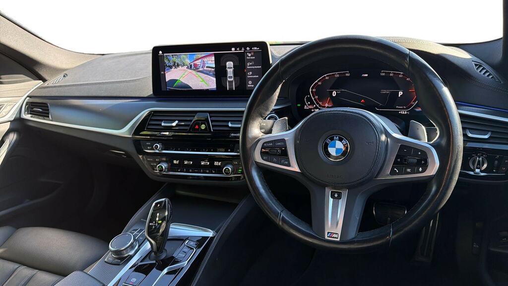 BMW 5 Series 530D Xdrive Mht M Sport LK23WDR Black #6