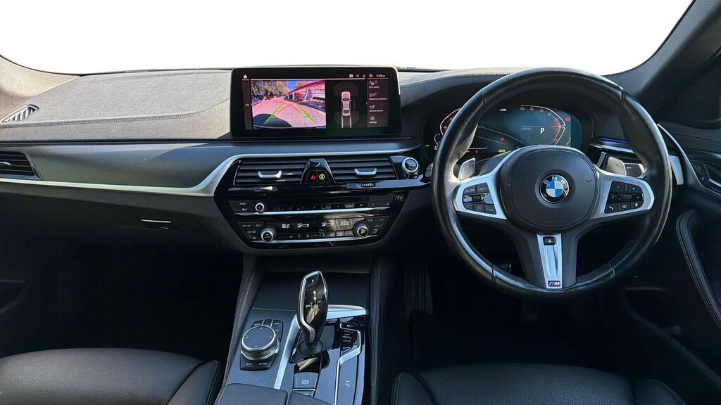 BMW 5 Series 530D Xdrive Mht M Sport LK23WDR Black #4