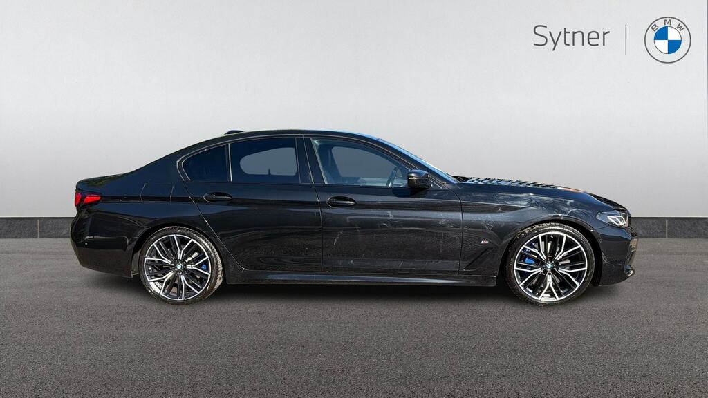 BMW 5 Series 530D Xdrive Mht M Sport LK23WDR Black #3