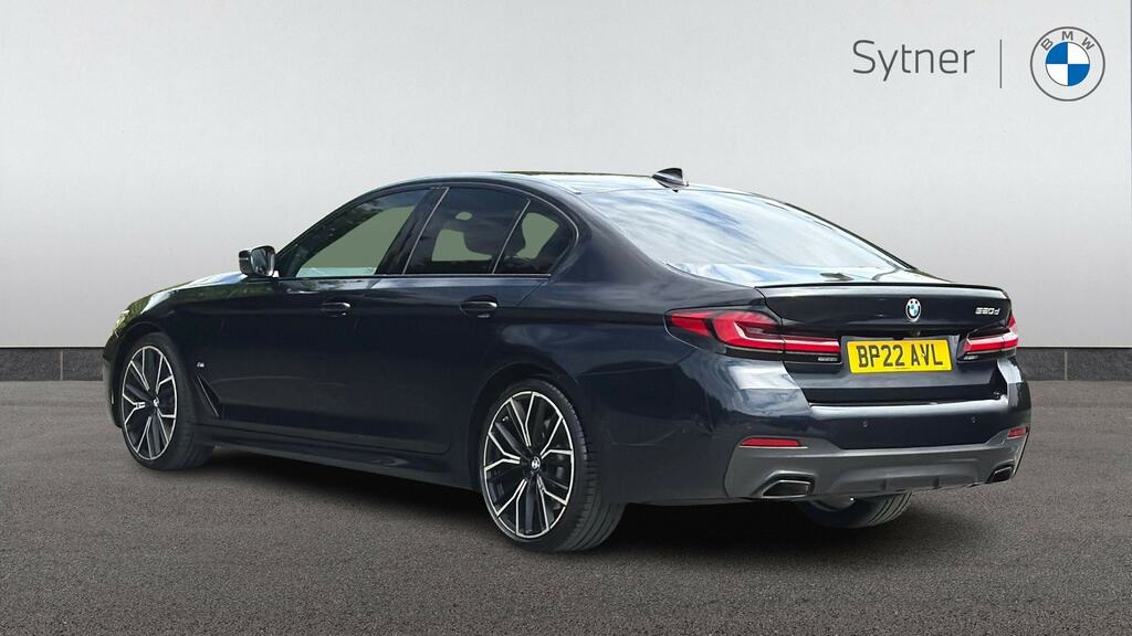 BMW 5 Series 520D Mht M Sport Step Pro Pack BP22AVL Black #2
