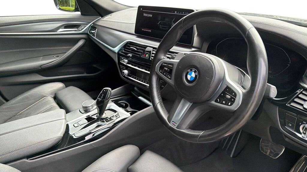 BMW 5 Series 520D Mht M Sport Step Pro Pack BP22AVL Black #6