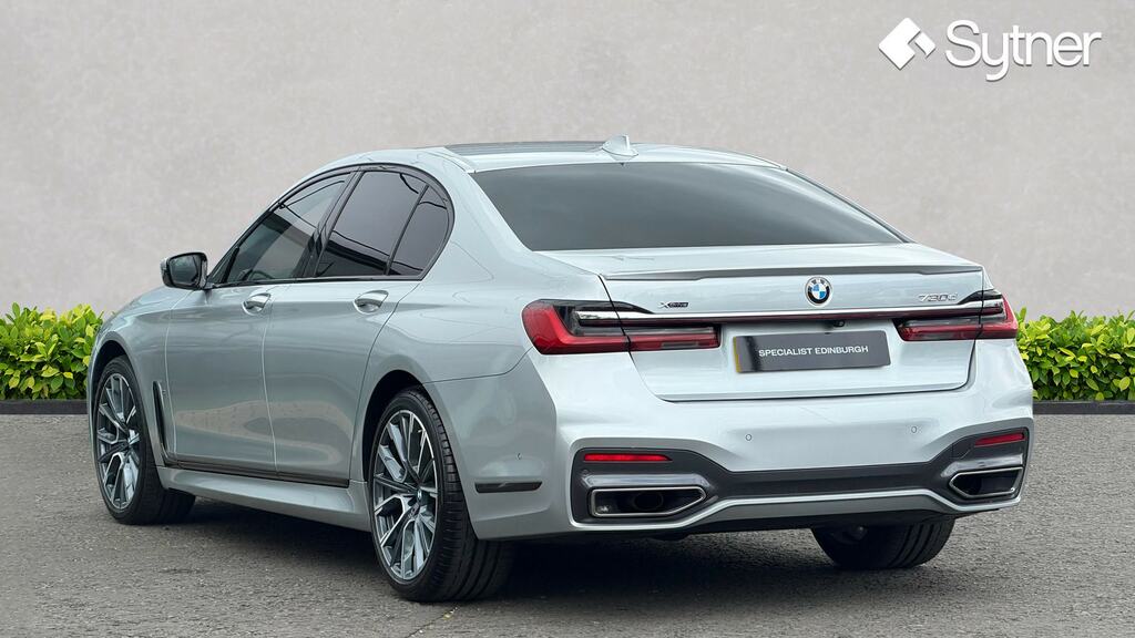 BMW 7 Series 730D Xdrive M Sport Silver #2