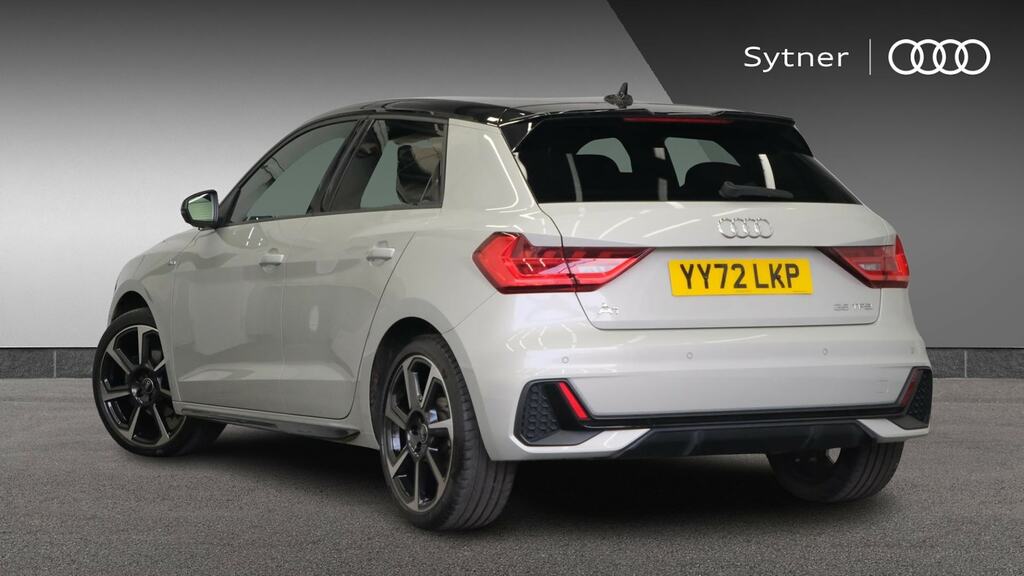 Audi A1 35 Tfsi Black Edition S Tronic YY72LKP Silver #3