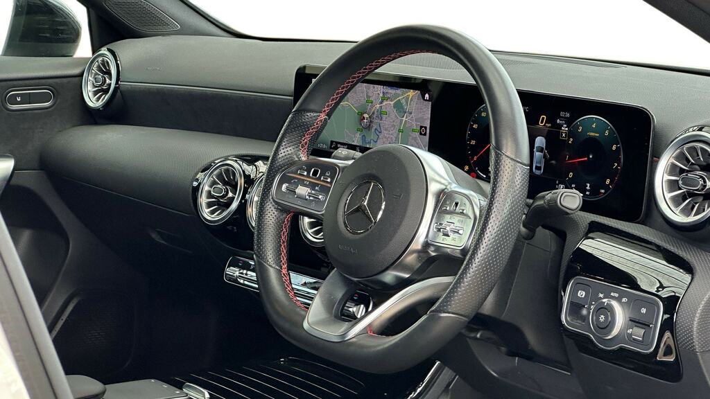 Mercedes-Benz A Class A200 Amg Line Premium NX72OFM White #3