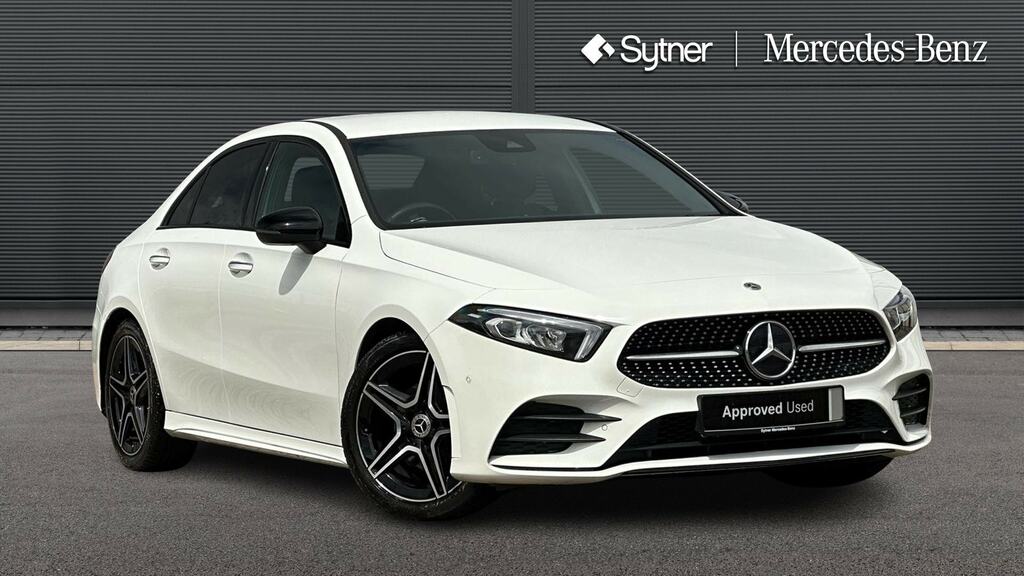 Mercedes-Benz A Class A200 Amg Line Premium White