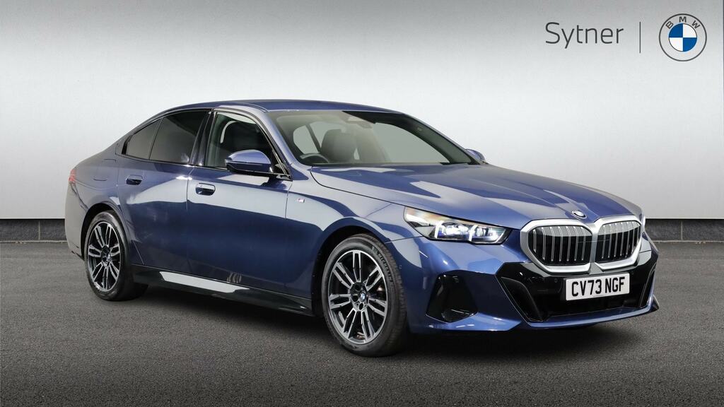 BMW 5 Series 520I M Sport Blue