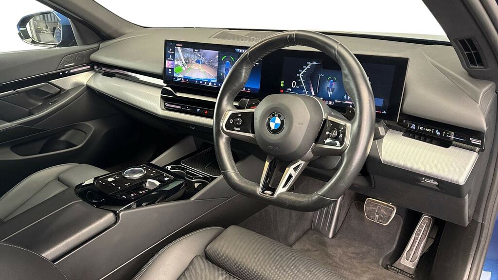 BMW 5 Series 520I M Sport Blue #6