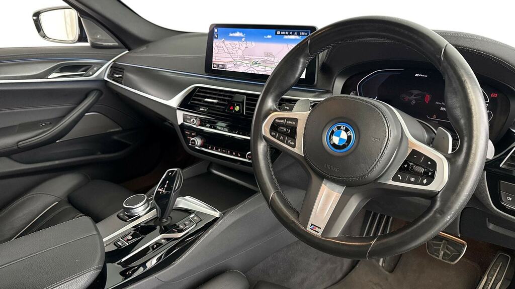 BMW 5 Series 530E M Sport Techpro Pack Blue #6