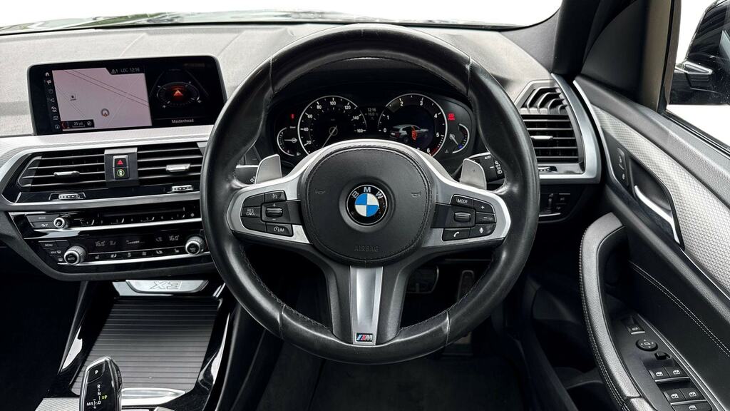 BMW X3 Xdrive20d M Sport Step FD68XNJ Black #5