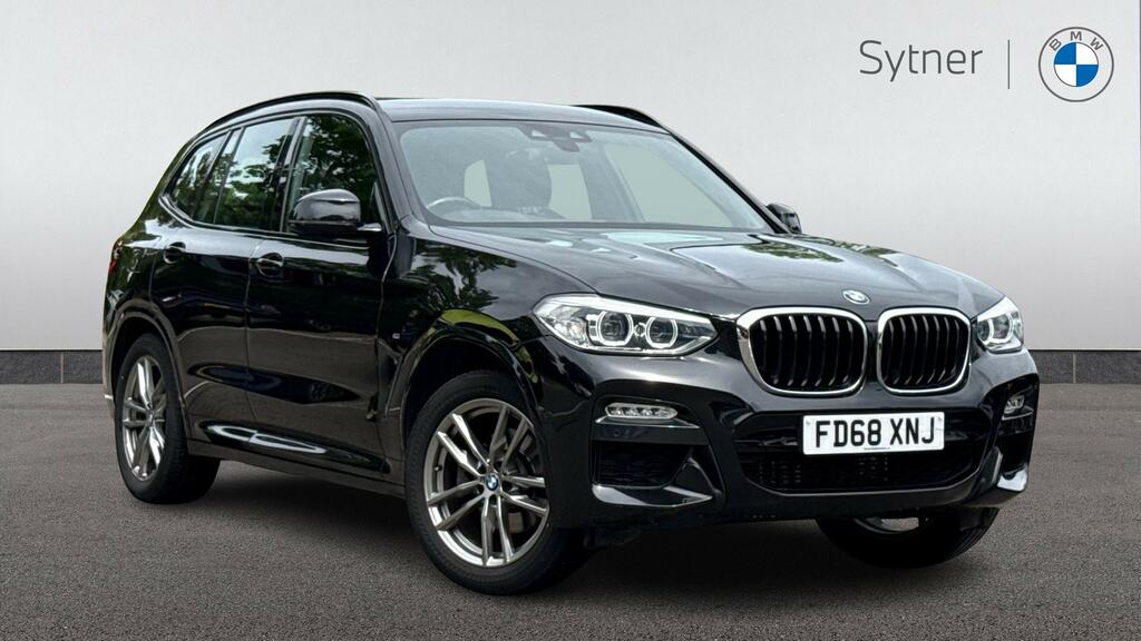 BMW X3 Xdrive20d M Sport Step Black