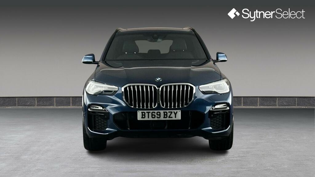 BMW X5 Xdrive30d M Sport 7 Seat BT69BZY Blue #4