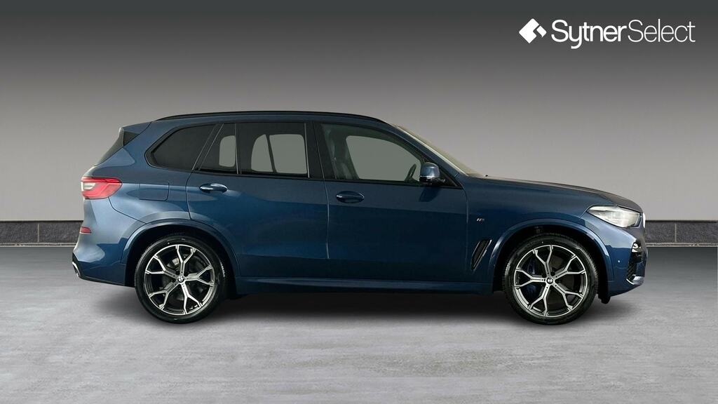 BMW X5 Xdrive30d M Sport 7 Seat BT69BZY Blue #3
