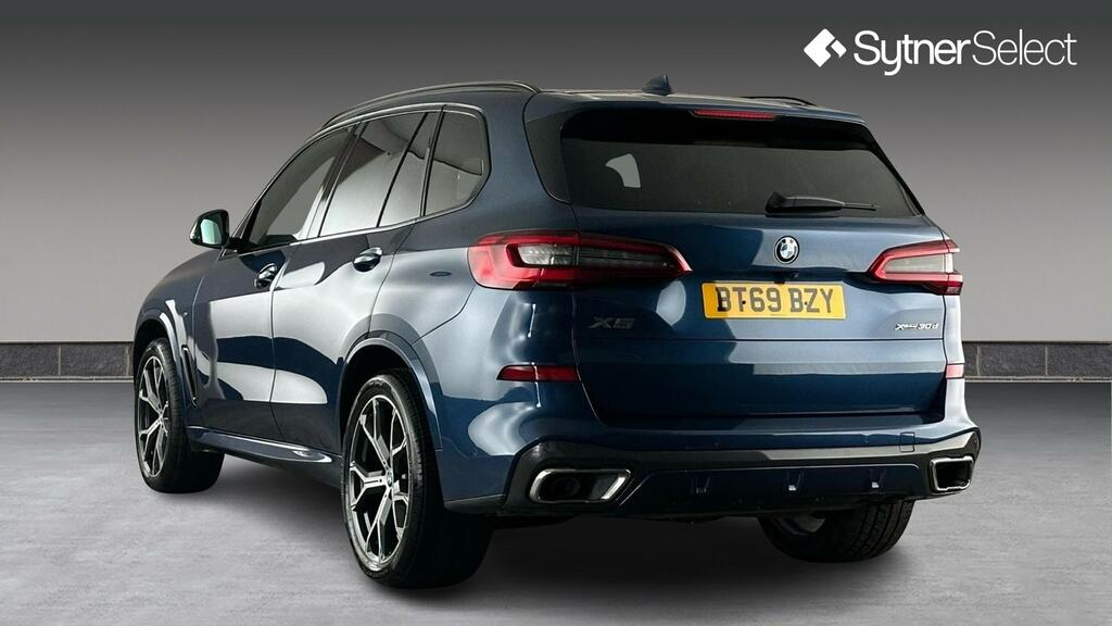 BMW X5 Xdrive30d M Sport 7 Seat BT69BZY Blue #2
