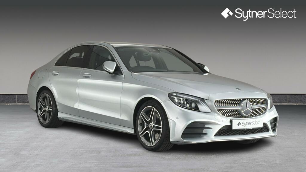 Mercedes-Benz C Class C300d Amg Line Premium 9G-tronic Silver