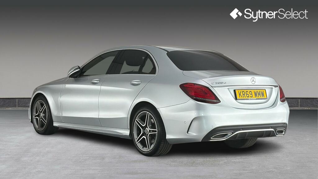Mercedes-Benz C Class C300d Amg Line Premium 9G-tronic KR69WMW Silver #2