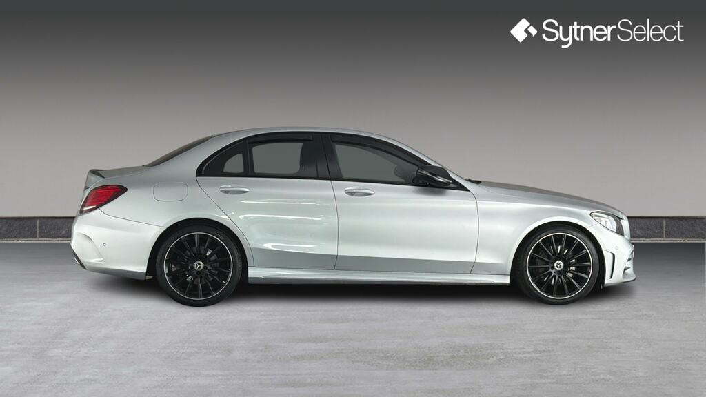 Mercedes-Benz C Class C220d Amg Line Premium 9G-tronic MV70KJF Silver #3
