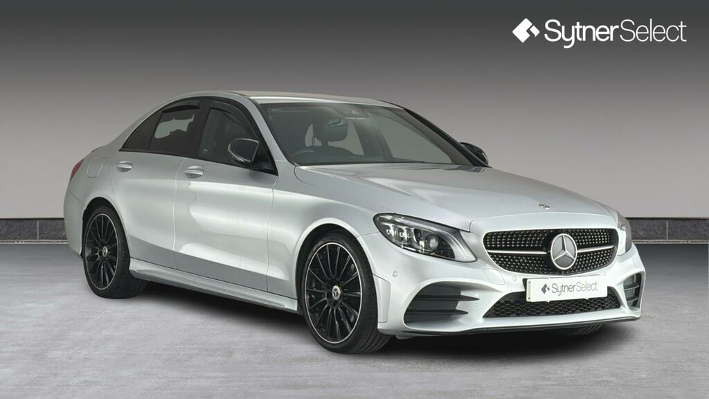 Mercedes-Benz C Class C220d Amg Line Premium 9G-tronic Silver
