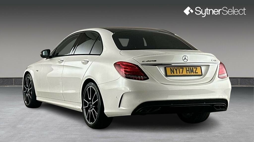 Mercedes-Benz C Class C43 4Matic Premium Plus NY17HMZ White #2