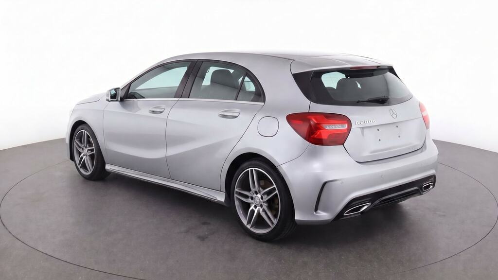 Mercedes-Benz A Class A200d Amg Line Silver #3