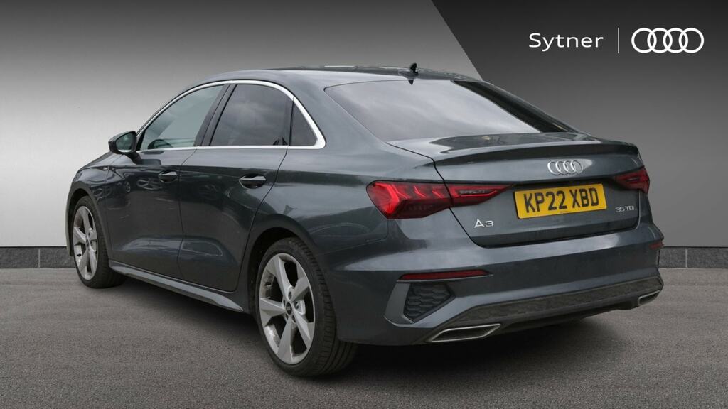 Audi A3 35 Tdi S Line S Tronic Comfortsound KP22XBD Grey #3