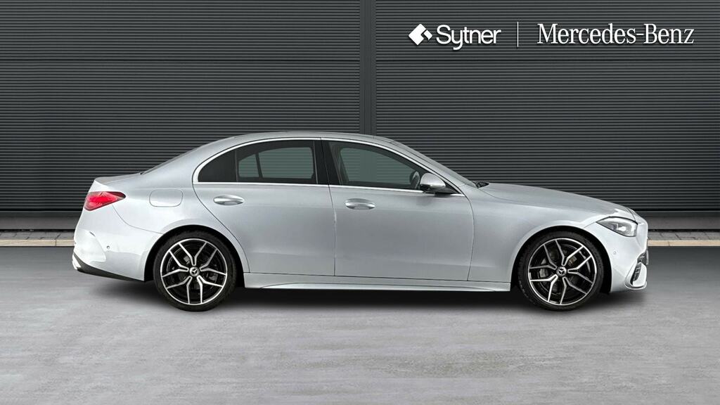 Mercedes-Benz C Class C300 Amg Line Premium Plus 9G-tronic Silver #4