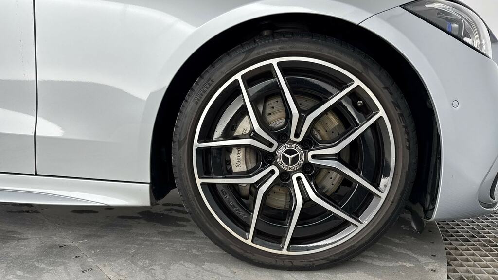 Mercedes-Benz C Class C300 Amg Line Premium Plus 9G-tronic Silver #5