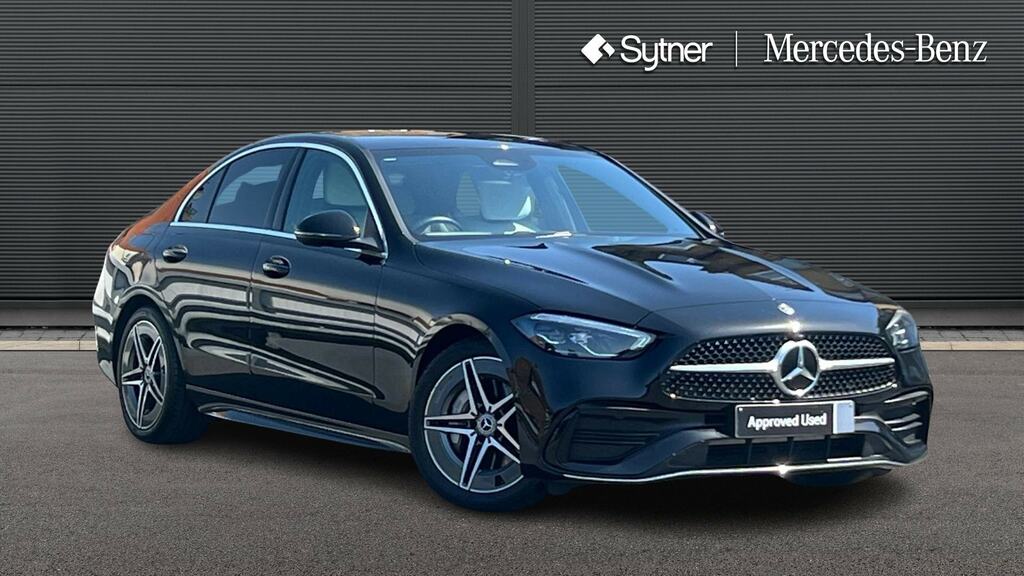 Mercedes-Benz C Class C200 Amg Line 9G-tronic Black