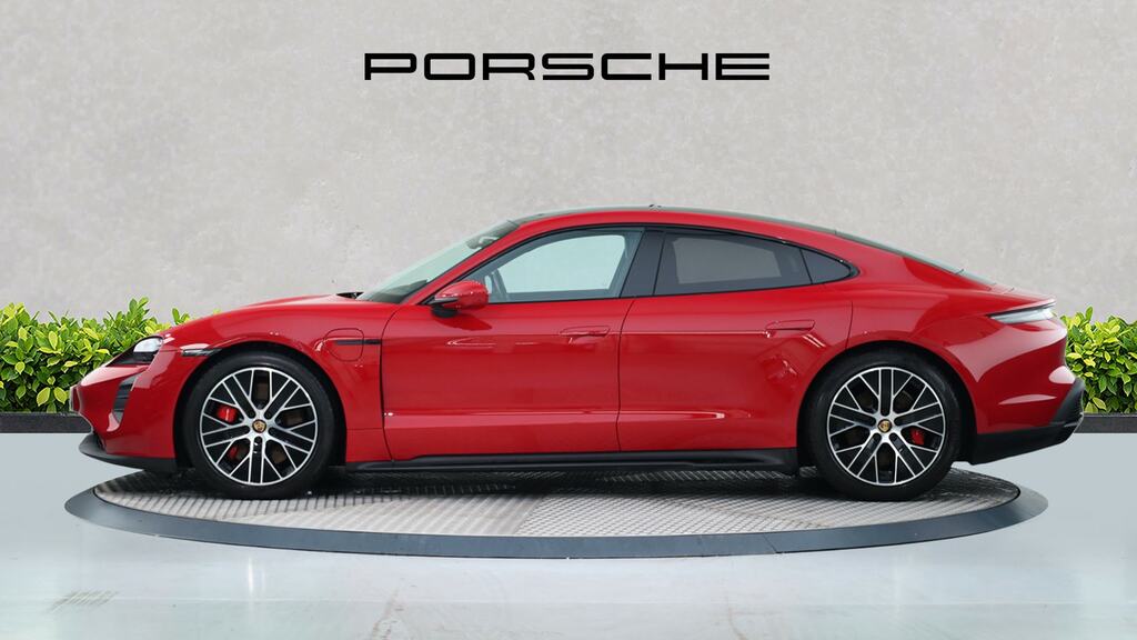 Porsche Taycan 440Kw Gts 93Kwh 75 Years5 Seat RJ73HKT Red #4