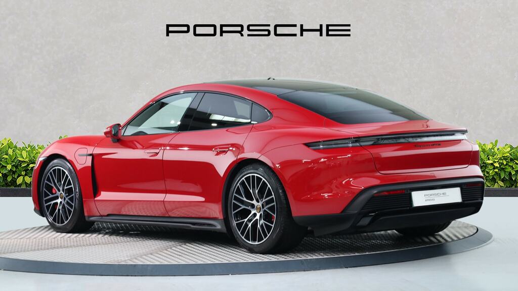 Porsche Taycan 440Kw Gts 93Kwh 75 Years5 Seat RJ73HKT Red #5