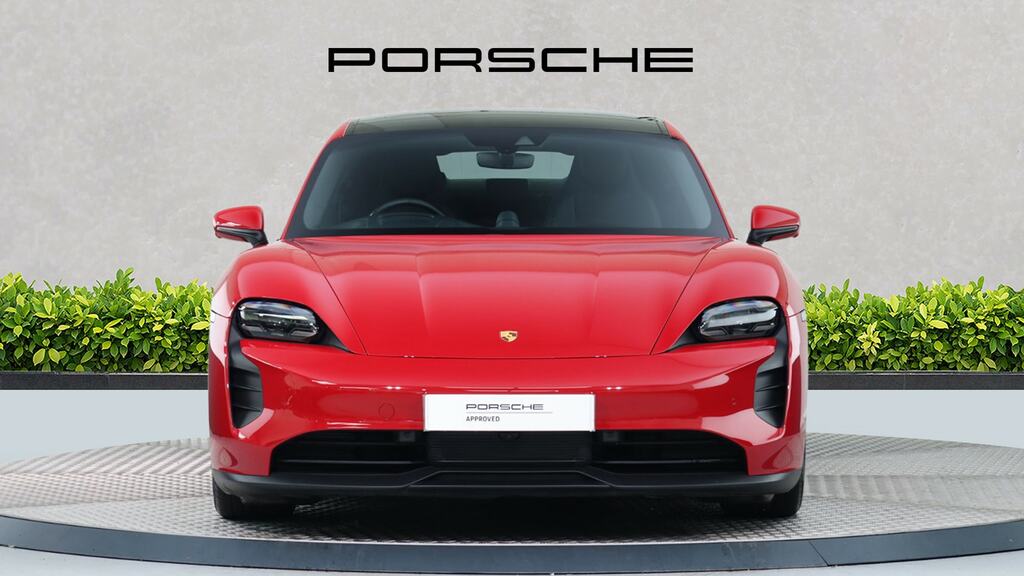 Porsche Taycan 440Kw Gts 93Kwh 75 Years5 Seat RJ73HKT Red #2