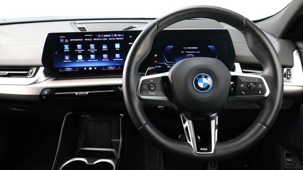BMW iX2 230Kw Xdrive30 M Sport 65Kwh Tech YG75SZT Black #5