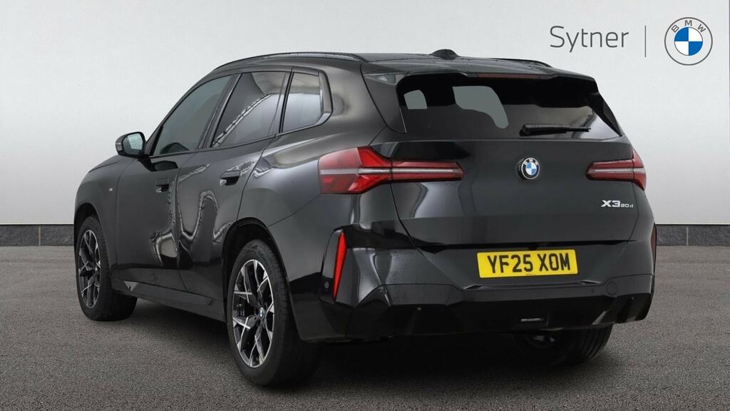 BMW X3 20D Xdrive M Sport Step Techpro Pk YF25XOM Black #2