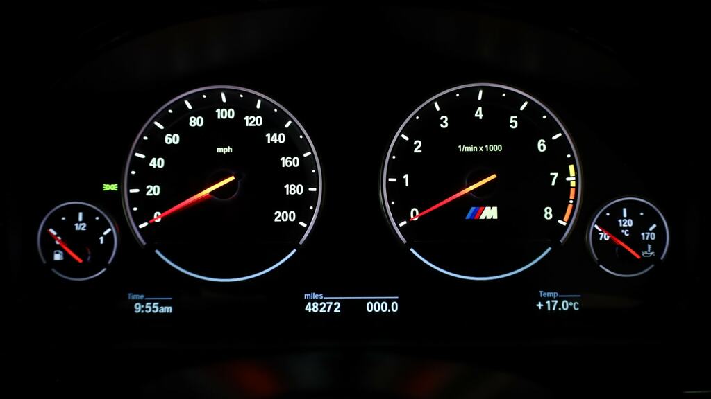 BMW M5 V8 Blue #9