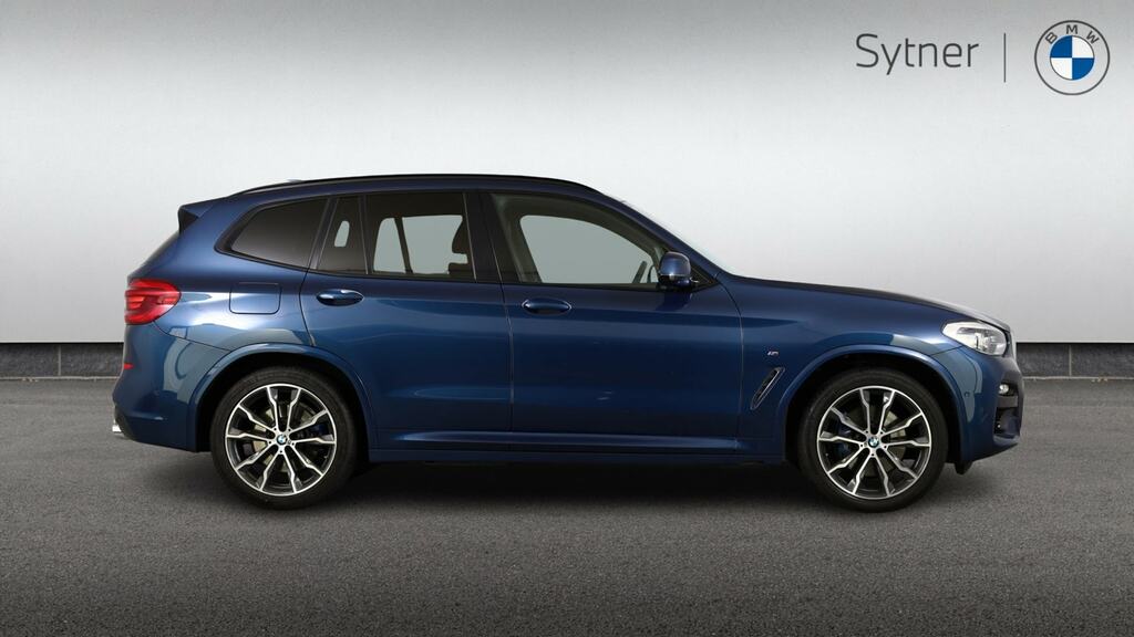 BMW X3 Xdrive20d M Sport Step Plus Pack FV69VOD Blue #3