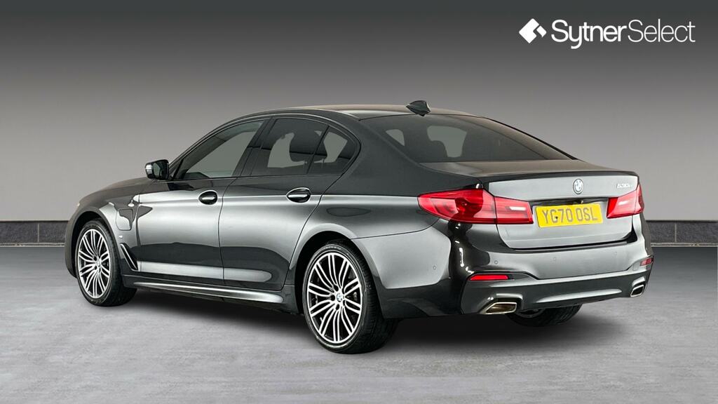 BMW 5 Series 530E M Sport YG70OSL Grey #2