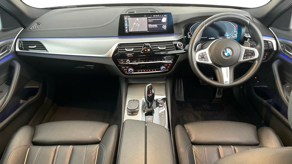 BMW 5 Series 530E M Sport YG70OSL Grey #6