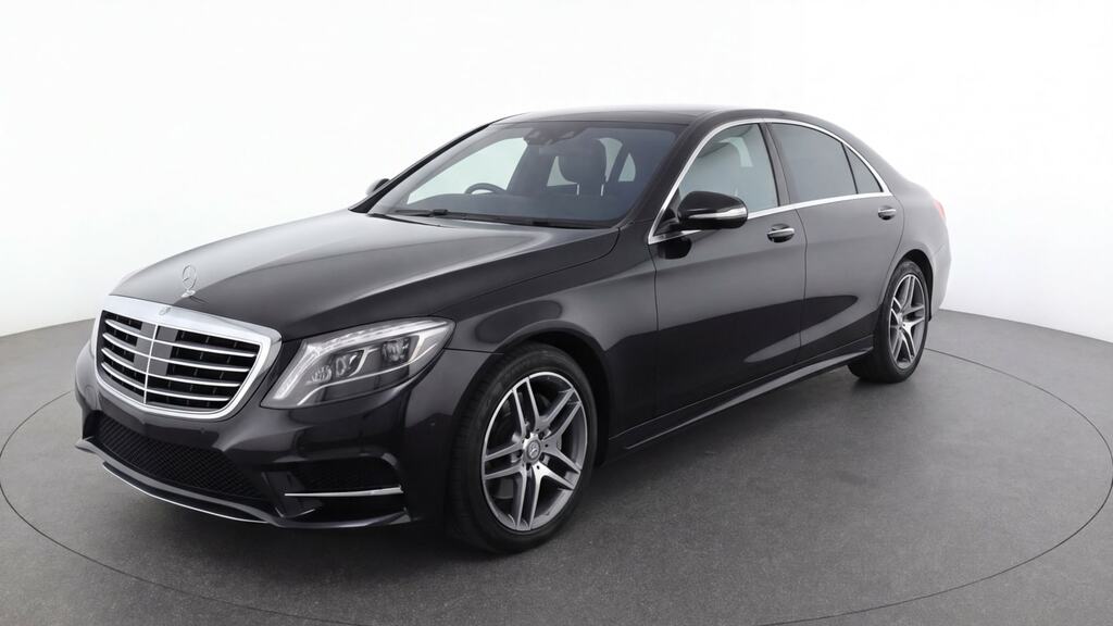 Mercedes-Benz S Class Black #2