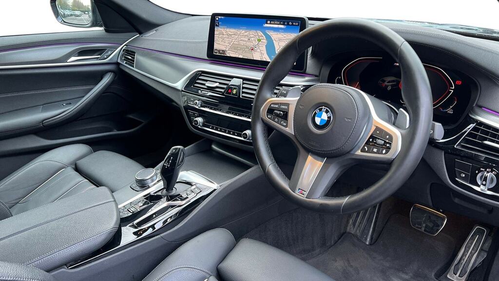 BMW 5 Series 520D Xdrive Mht M Sport Step Pro Pack LD72HCP Grey #6