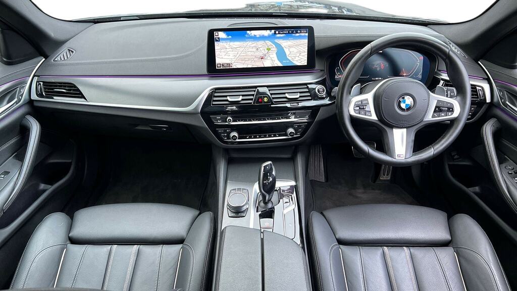BMW 5 Series 520D Xdrive Mht M Sport Step Pro Pack LD72HCP Grey #4