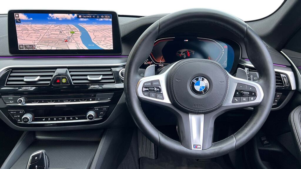 BMW 5 Series 520D Xdrive Mht M Sport Step Pro Pack LD72HCP Grey #5