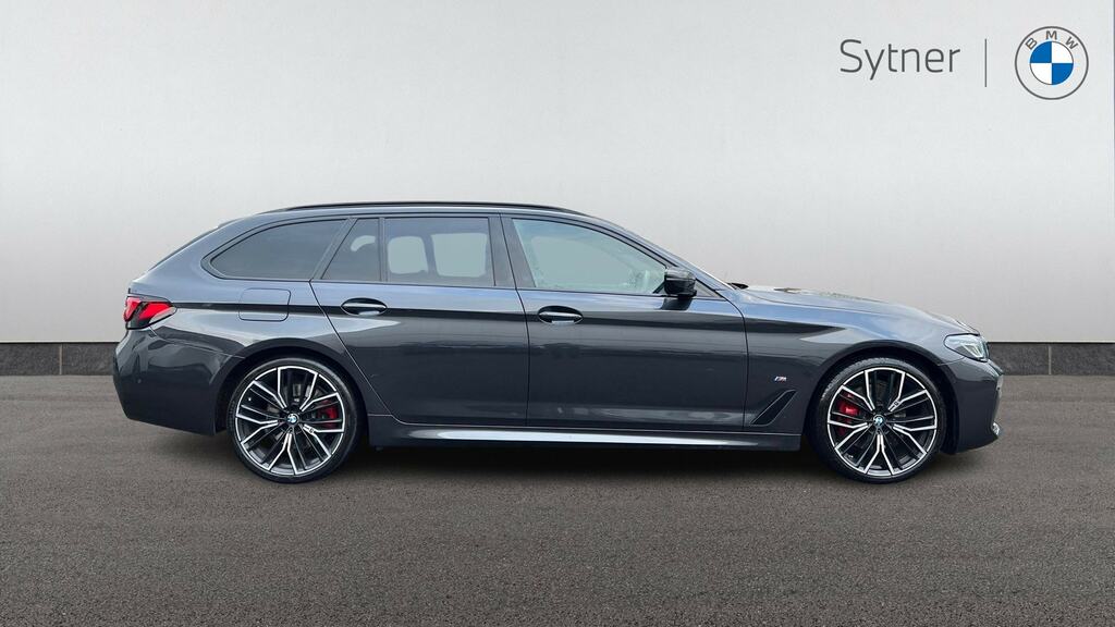 BMW 5 Series 520D Xdrive Mht M Sport Step Pro Pack LD72HCP Grey #3