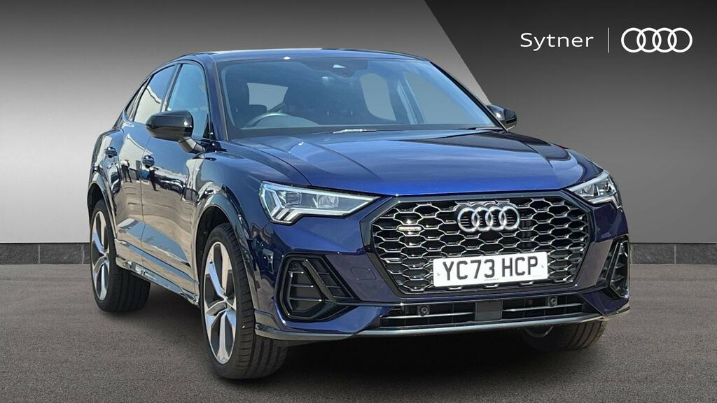 Audi Q3 40 Tfsi Quattro Black Edition S Tronic Cs Blue
