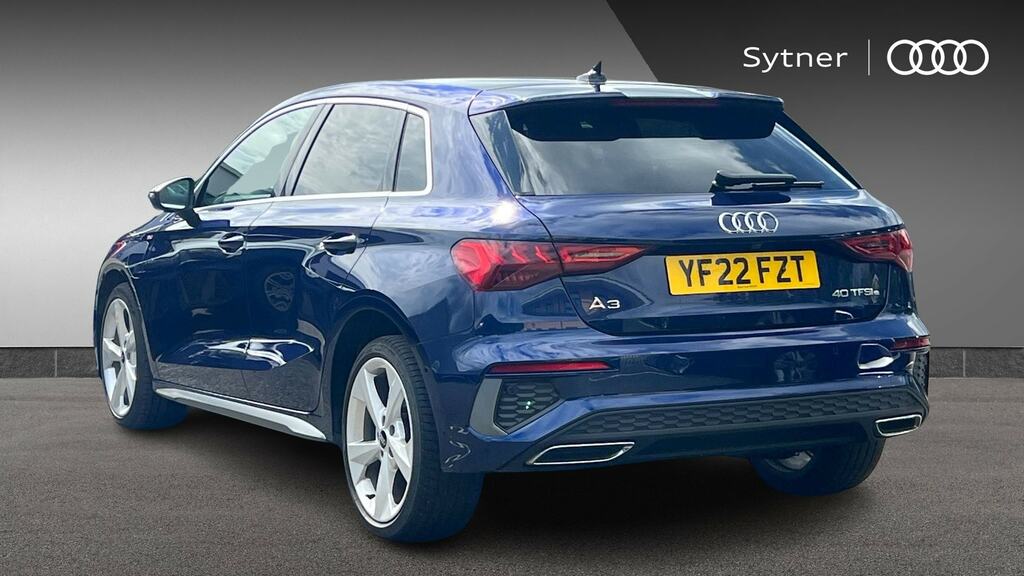 Audi A3 40 Tfsi E S Line S Tronic Comfortsound YF22FZT Blue #3