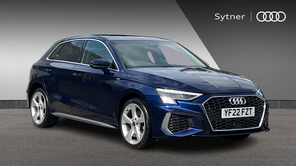 Audi A3 40 Tfsi E S Line S Tronic Comfortsound Blue