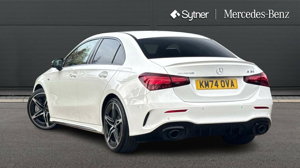 Mercedes-Benz A Class A35 4Matic Premium White #2